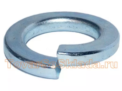 Шайбы пружинные гроверные оцинкованные  DIN 127 гроверные