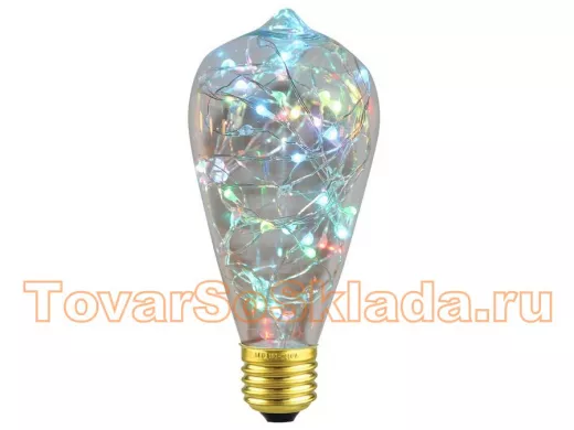 Лампы светодиодные  с цоколем  E27 тип ST64