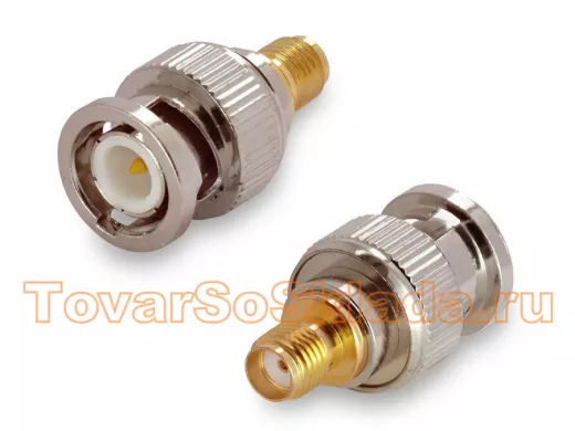 SMA (female, гнездо) / BNC (male, штекер) переходники