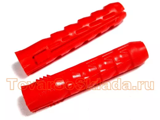 Дюбель полипропилен красный (без 