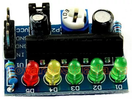 Модули индикаторы уровня аудиосигнала