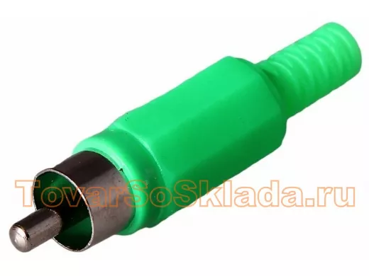 RCA (тюльпан) штекер (male)