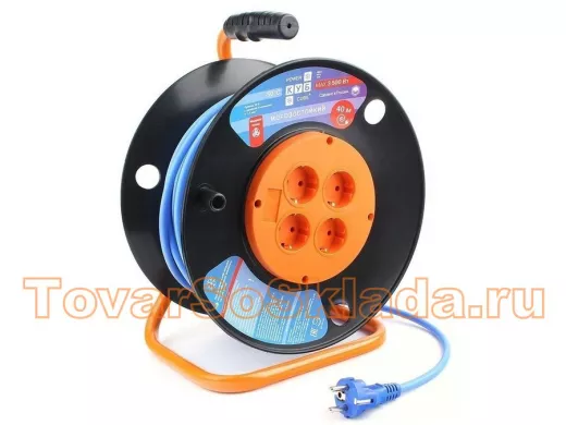 Сетевые удлинители на катушке