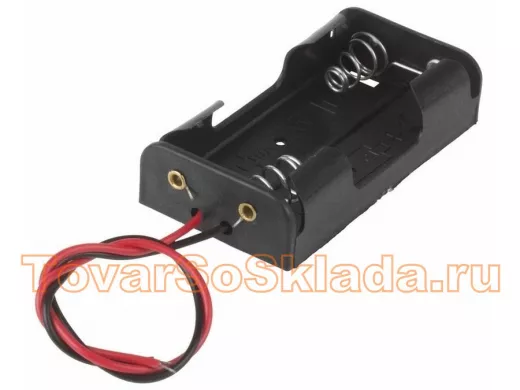 Батарейные отсеки 2 х AA (2-х местные держатели батареи)