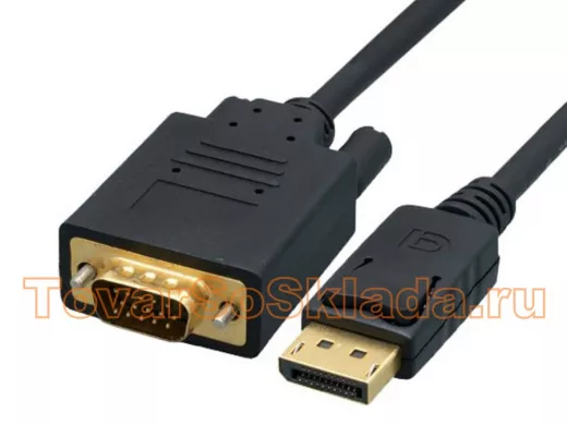 VGA штекер / DisplayPort штекер