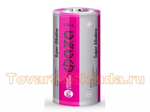 LR14 батарейки щелочные Alkaline (тип 343, тип C), диаметр 26,2мм, длина 50мм