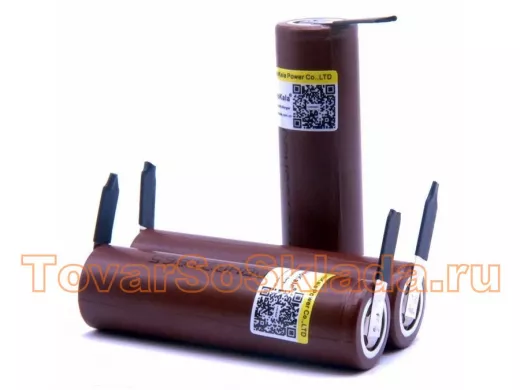 Аккумуляторы Li-ion 18650 3,7 Вольт с лепестками