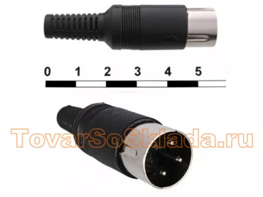DIN 3pin (СШ3)  штекера