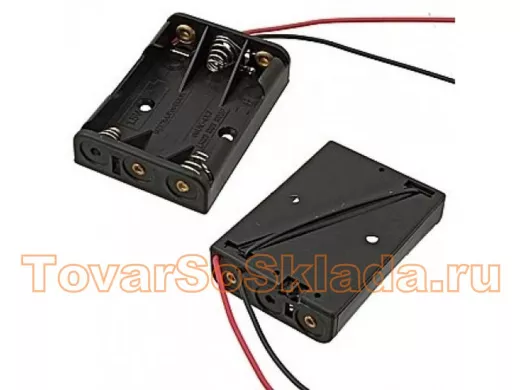 Батарейные отсеки 3 х AAA (3-х местные держатели батареи)