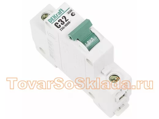 Автоматические выключатели  однофазные 1 полюс