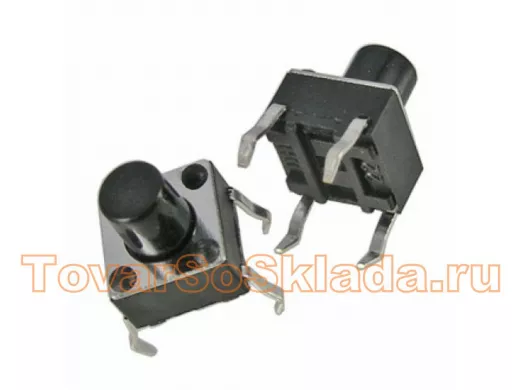KAN0610-0731B 6x6x7 mm SWT-6 Тактовые кнопки