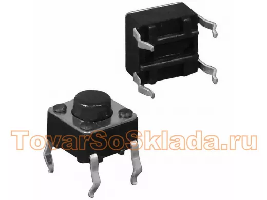 KAN0611-0431B  6x6x4.3 mm Тактовые кнопки