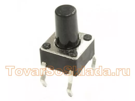 KAN0611-0901B  6x6x9 mm Тактовые кнопки