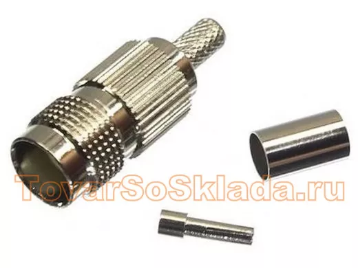 Разъём TNC мама обжимной RG-58
