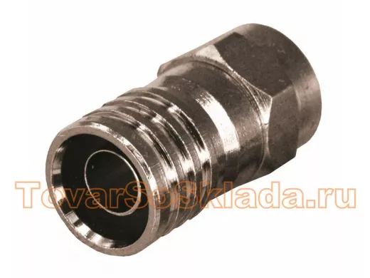 Штекер F-тип ОБЖИМНОЙ на кабель RG6 (тип 5)  (03-002-В) REXANT  диаметр 10,5мм