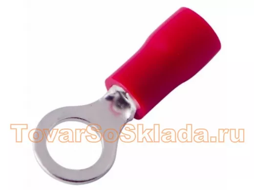 Наконечник кольцевой изолированный КРАСНЫЙ (VR 1.25-5) REXANT