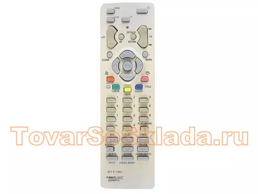 Телевиз. пульт  THOMSON  RCT311DA2 ic DVD как оригинал