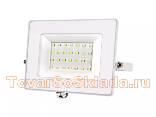 Прожектор светодиодный  30W, Smartbuy-30W/6500K/IP65 (SBL-FLWhite-30-65K) SMD White