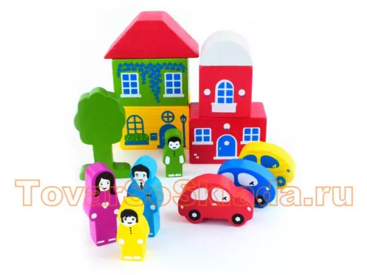 Конструктор деревянный 