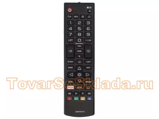 Телевиз. пульт  LG  AKB75675312 ориг. LCD LED TV