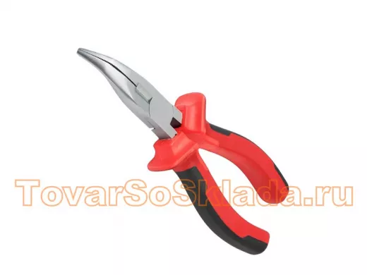 Длинногубцы изогнутые 180 мм