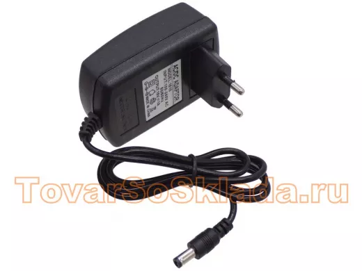 Блок питания  15 Вольт   1000мА  "BP-126661" евровилка штекер 5.5*2.5