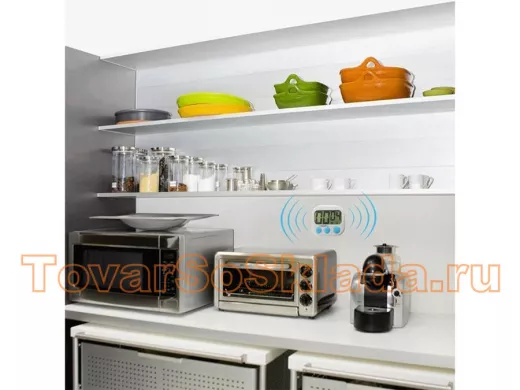 Таймер-секундомер белый 