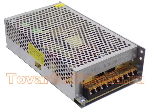 Блок питания  12 Вольт  20000мA  "BP-129353"  встраиваемый   12В- 20А  (корпус alx-18, 200*111*49)