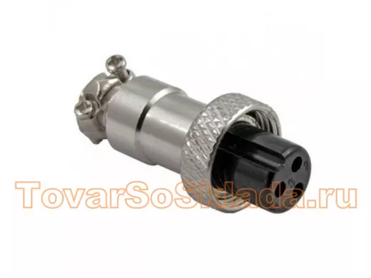 GX12M-3A Цилиндрические малогабаритные РАЗЪЕМЫ