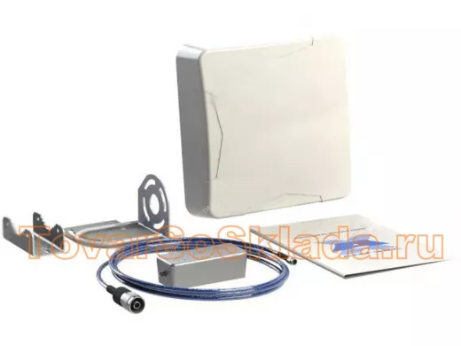 Антенный комплект 800 4G,900 GSM,1800 4G,2100 3G,2600 4G  №7 эконом  (NITSA-5F+адаптер AXA-3000) 1хF