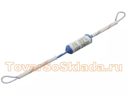 Термопредохранитель гибкие вывода15А 250В 185c керамика