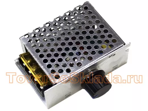 Регулятор мощности переменного тока: AC  50-220V, P = 4000W