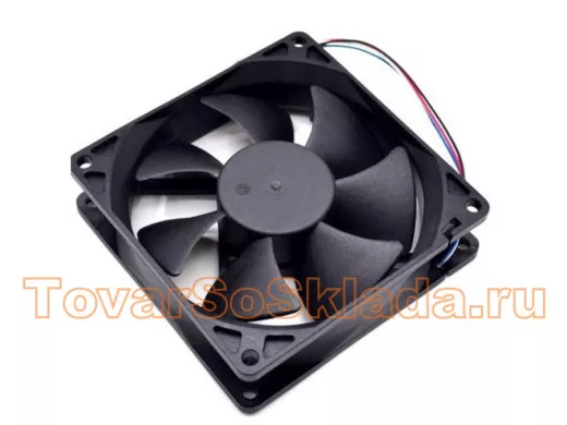 Вентилятор  +12В;  120х120х25мм;   0,23A 2 вывода