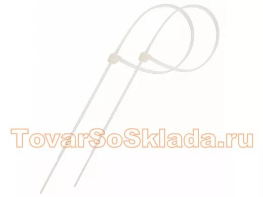 150x3,0мм кабельный хомут (стяжка нейлонoвая) nylon белая (100 шт) Proconnect 57-0150