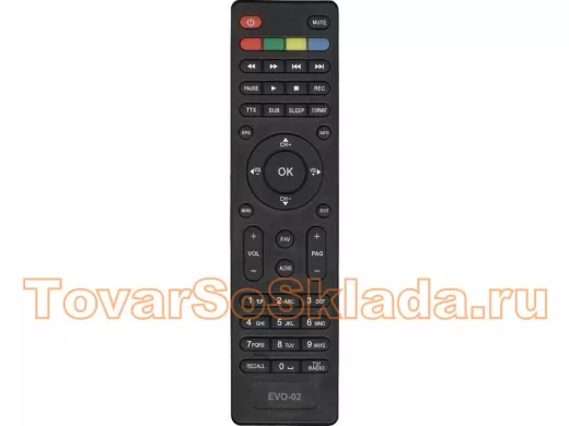 Пульт для спутниковых ресиверов ТЕЛЕКАРТА EVO-2,Energy EVO-2