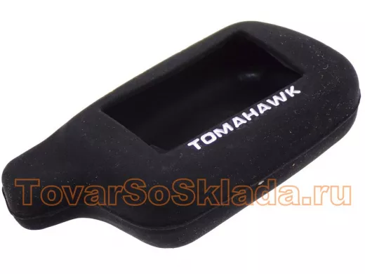 Чехол на брелок на сигнализацию силикон TOMAHAWK X5 (ант+4кн)