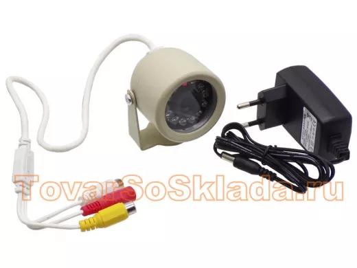 Видеокамера цветная проводная JK-212 AS с б/п