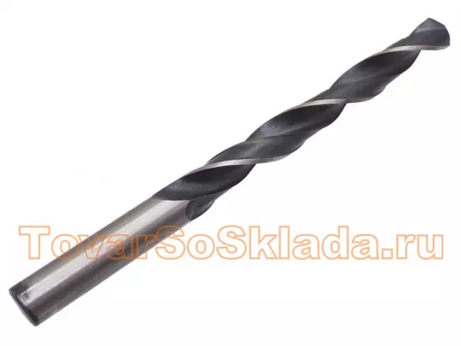 Сверло по металлу 10 мм, быстрорежущая сталь, 5шт, цилиндрич. хвостовик, цена за 1шт 