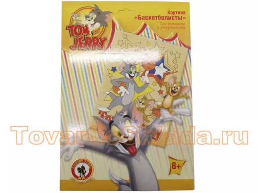 Картина для выжигания и раскрашивания 