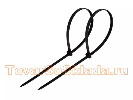 200х4,0мм кабельный хомут (стяжка нейлонoвая) nylon черная (100 шт) Proconnect