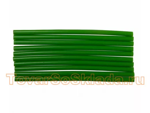 Клеевые стержни, диаметр 11,3мм, длина 270мм, Зеленый, REXANT цена за 1 стержень