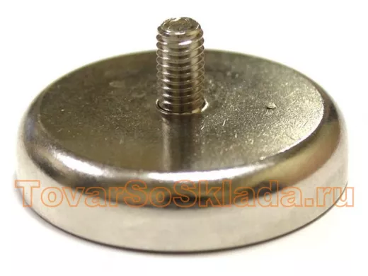 Неодимовый магнит; крепление с винтом C42 М8 