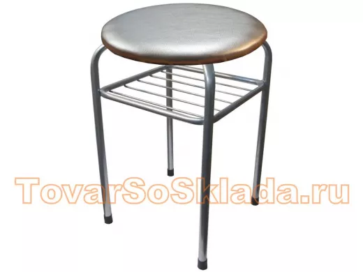 Табурет с полкой для вещей 