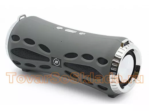 Колонка H32, Bluetooth, MicroSD, USB, серая