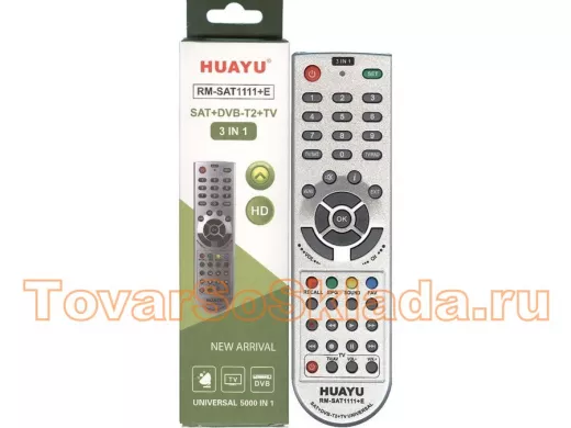 Пульт для спутниковых ресиверов HUAYU  (SAT) RM-SAT1111+D/EF UNIVESRAL