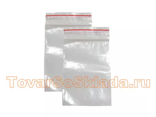 Пакет с защёлкой (замком)   60х80мм 