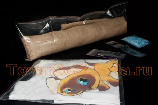 Пакет с защёлкой (замком)  350х450мм, 