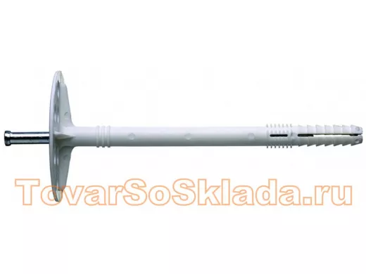 Дюбель для изоляции с металл.гвоздем ПОЛИПРОПИЛЕН 10х120