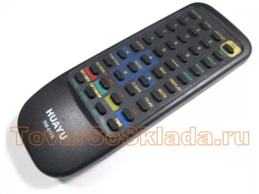 Телевиз. пульт HUAYU (for MITSUBISHI) RM-011S  корпус RM-07901