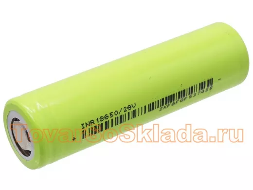 Аккумулятор ICR 18650 3.7 В , Li-ion аккумулятор 3000 мАч (3C, 10A)